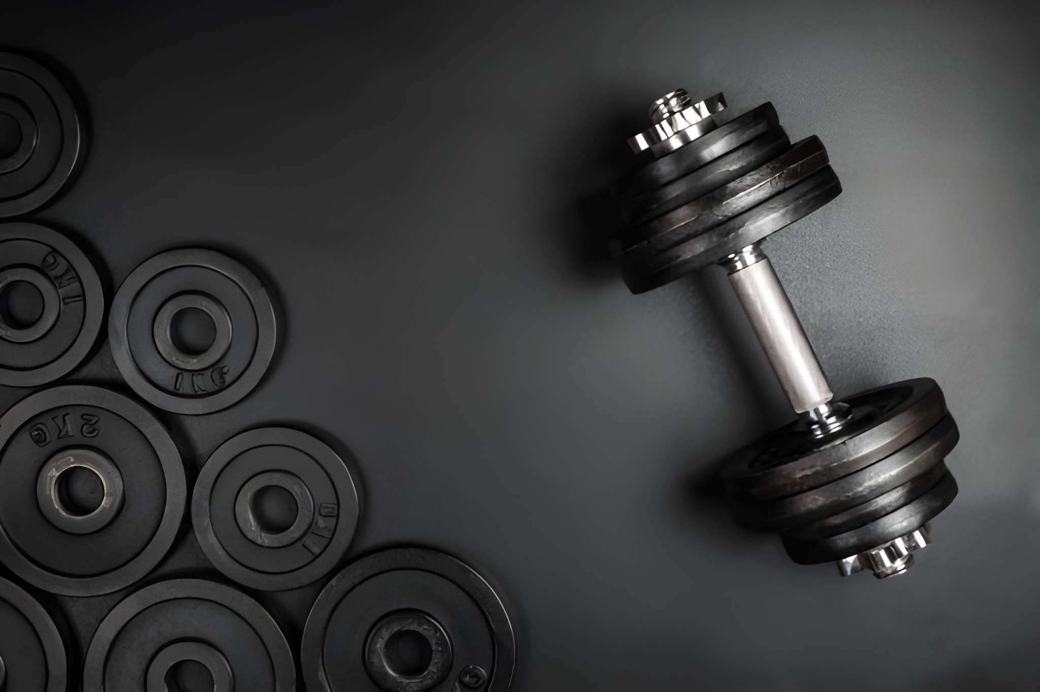 Exercise equipment removed from a home gym